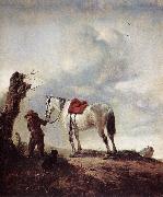 WOUWERMAN, Philips The White Horse qrt oil painting on canvas